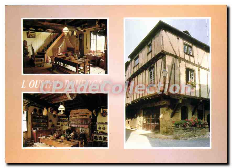 CPA Aveyron Sauveterre en Rouergue L'oustal rouergat 
