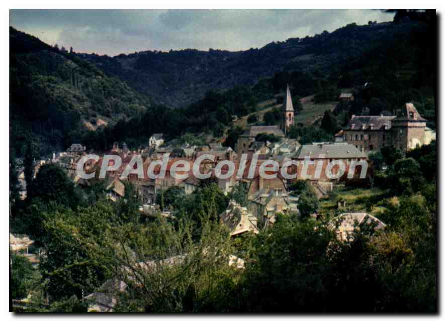 Villecomtal (Aveyron) — Vue générale — IRIS 120586