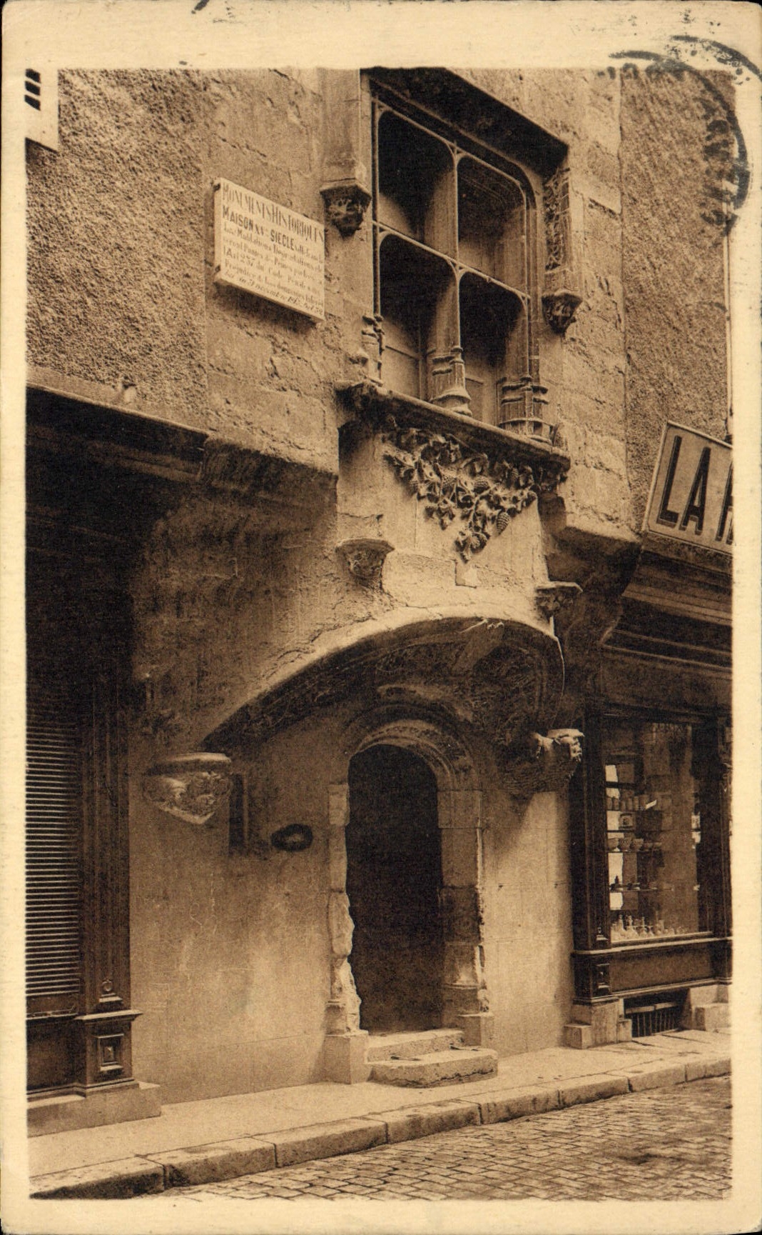 Porte Renaissance — Villefranche-de-Rouergue — Éditeur C. Saligues
