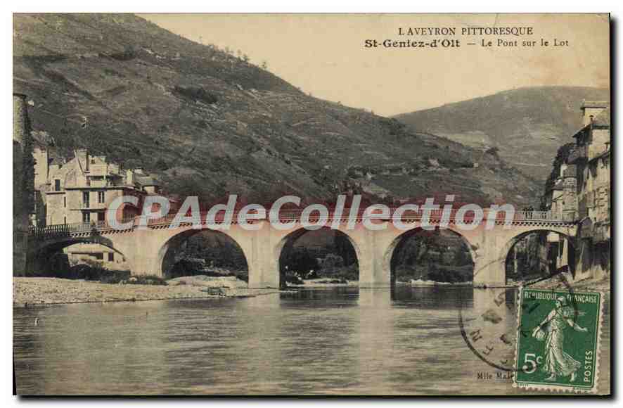 St-Geniez-d'Olt — Le Pont sur le Lot — Laveyron Pittoresque