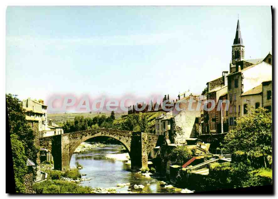 Camarens - Le Pont et l'Église — Société des Cartes Postales APA-POUX - ALBI, Procédé 81
