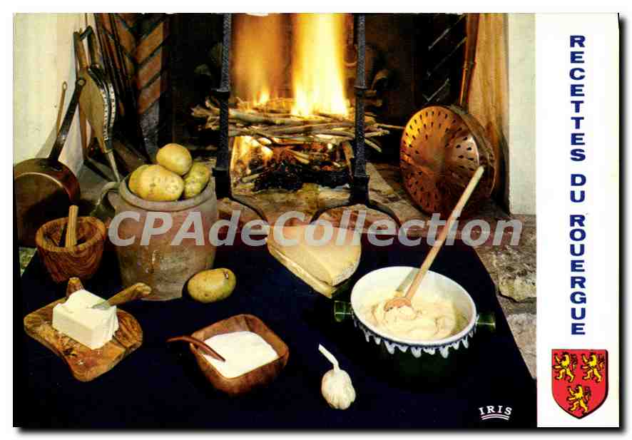 CPA Recettes du Rouergue 