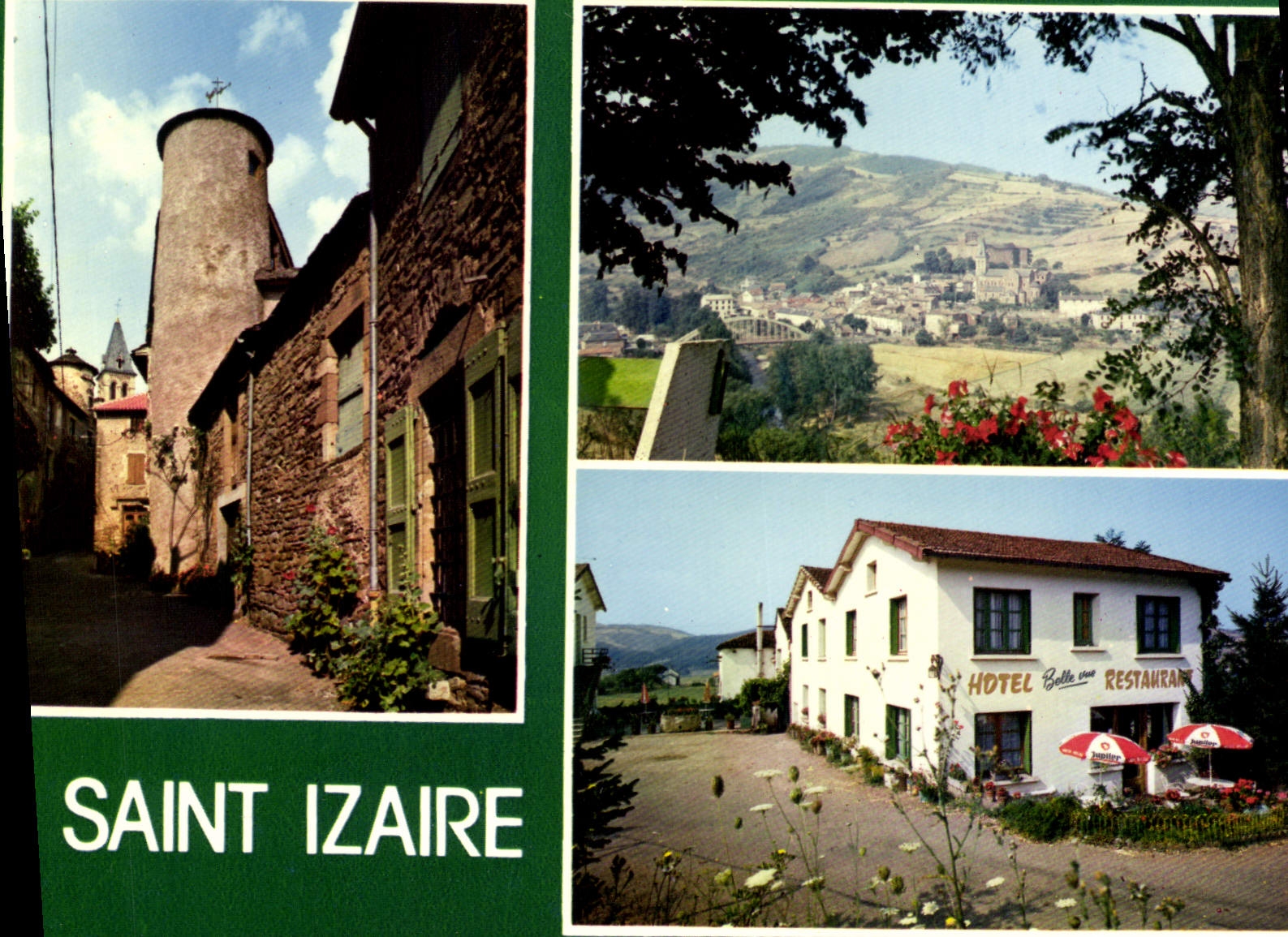 Saint-Izaire — Antigua aldea fortificada — IRIS