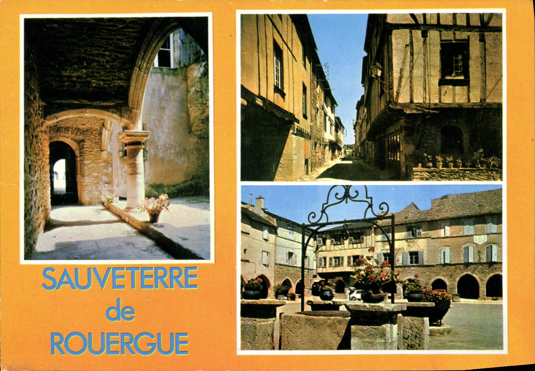 CPA Sauveterre de Rouergue Aveyron Bastide Royale 