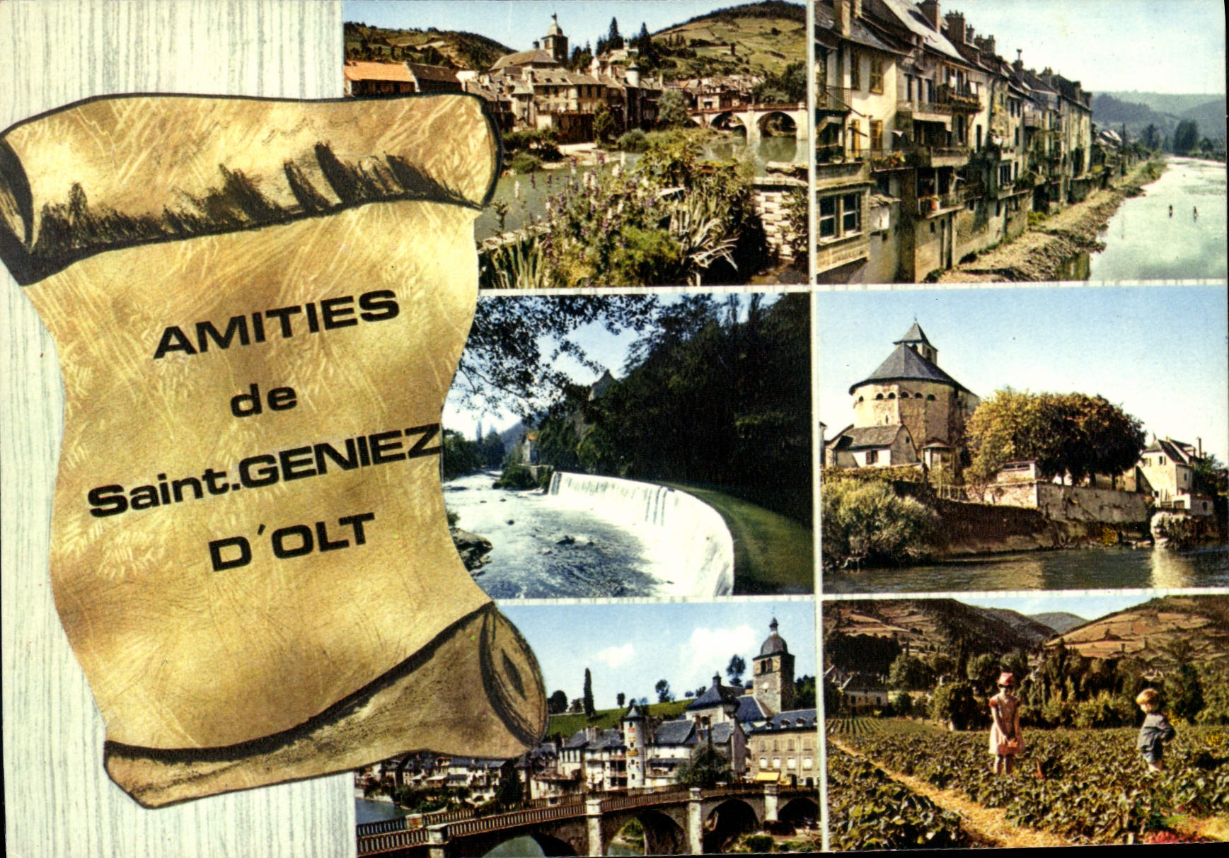 CPA Amities de Saint Geniez d'Olt 