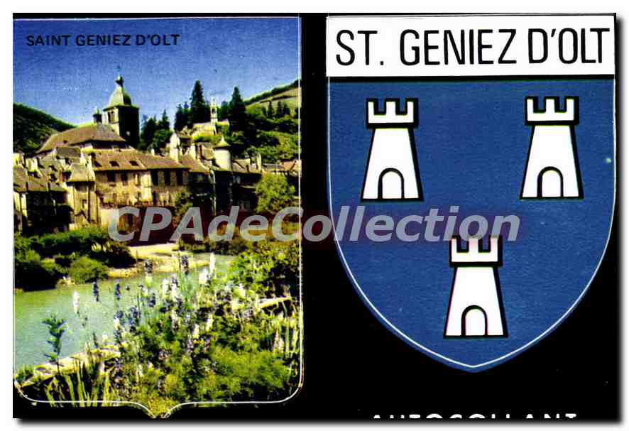 CPA Saint Geniez d'Olt 