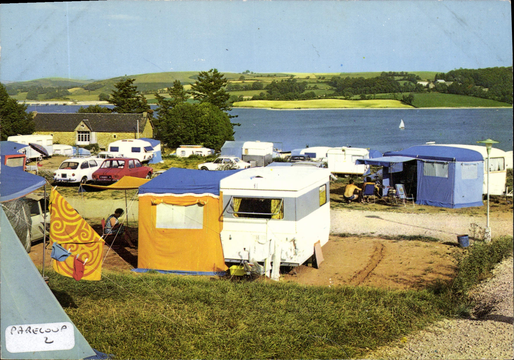 CPA L'Aveyron Touristique Sur les Bords du Lac de Pareloup Camping du Caussanel 