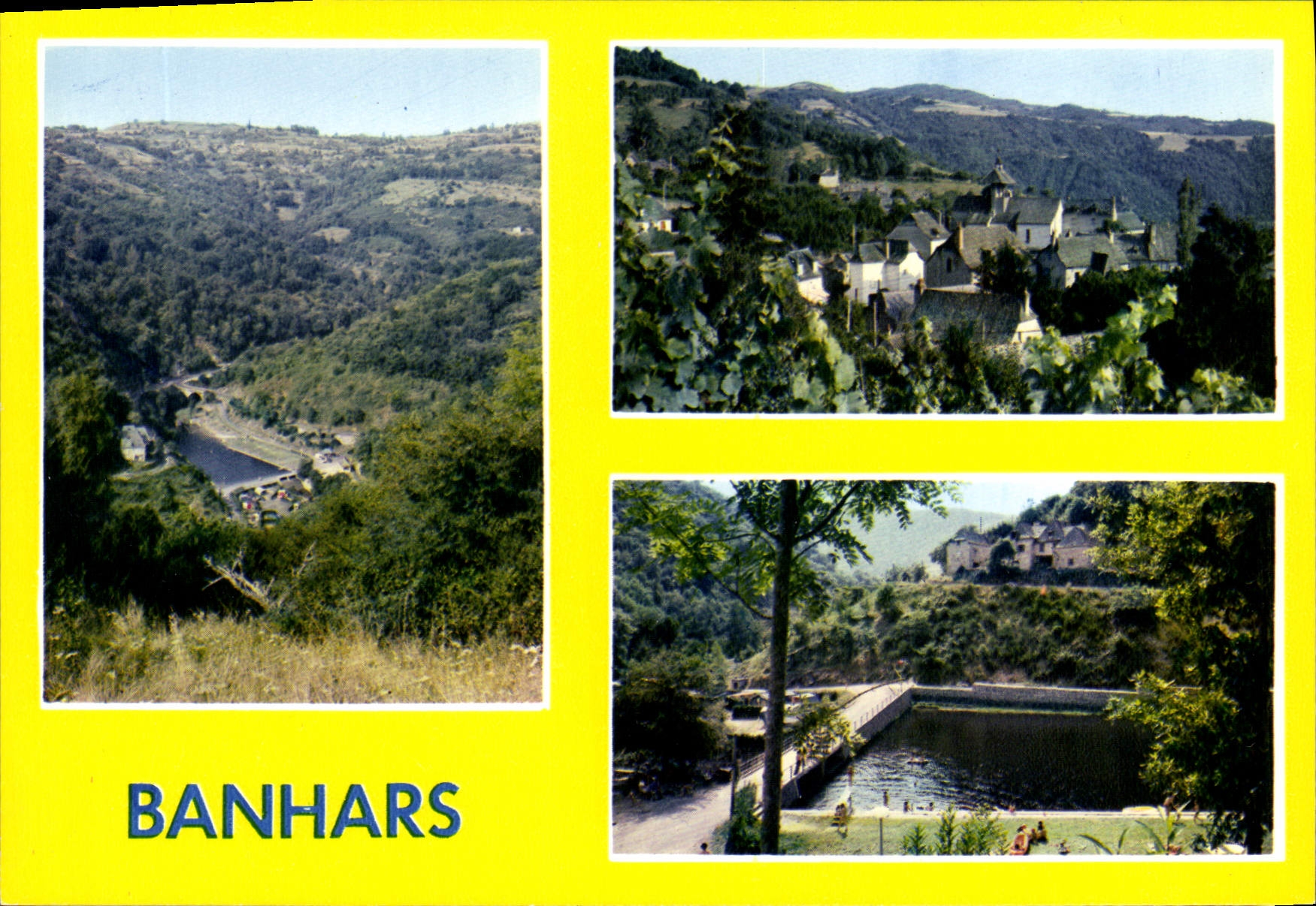Banhars — Vue générale — Le camping de Laurariol — éditeur IRIS