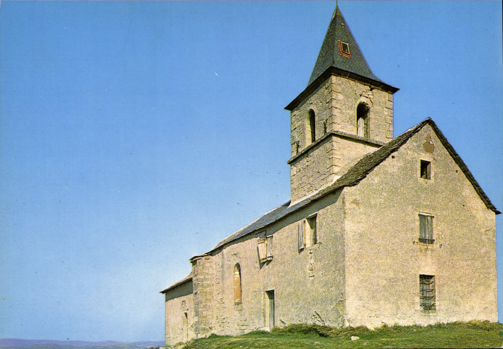 CPA Marcillac Vallon Aveyron Chapelle Saint Jean Le Froid 