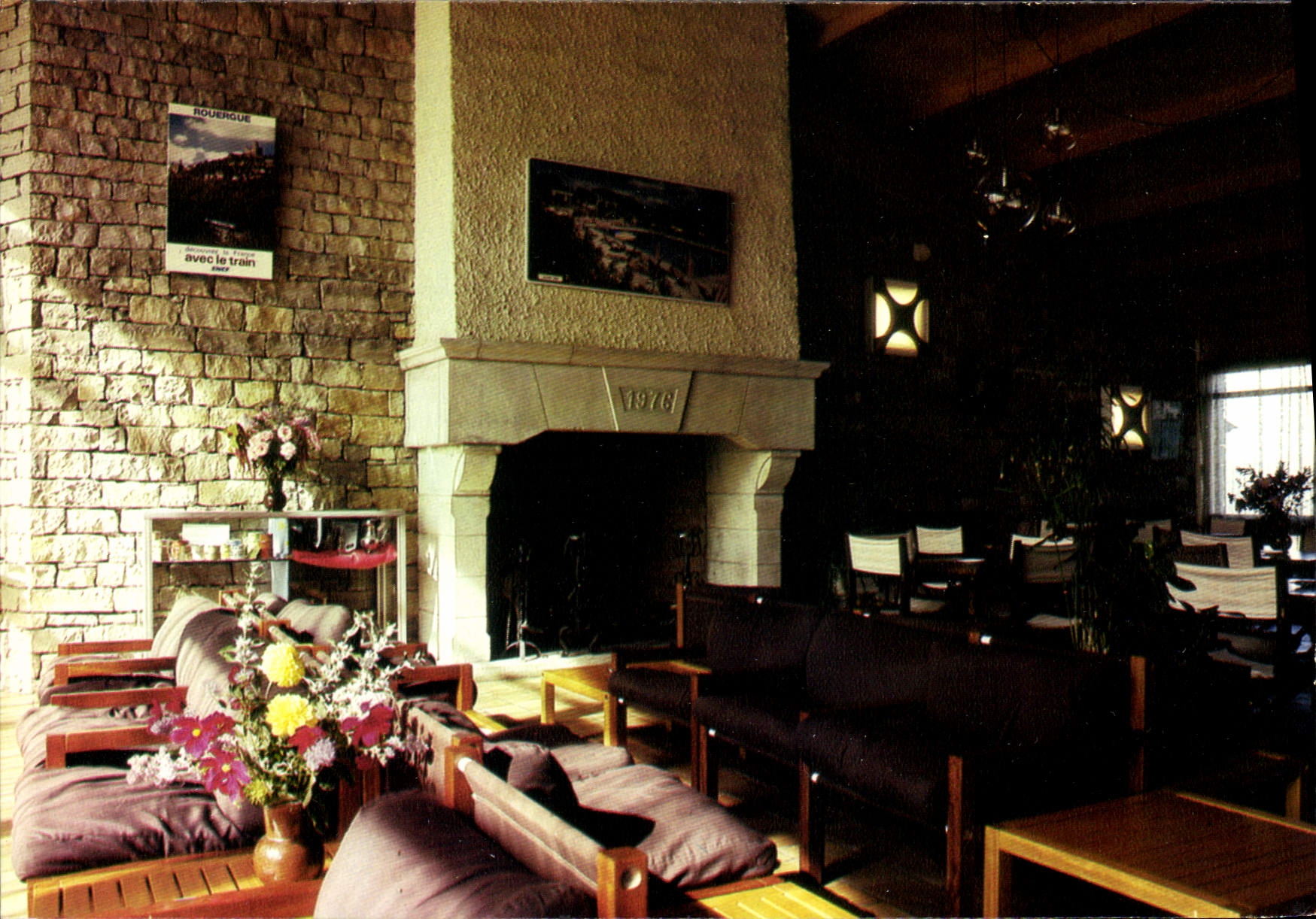 CPA Najac Aveyron Prexotel Residence de Vacances Le Salon Le Puech Calm 