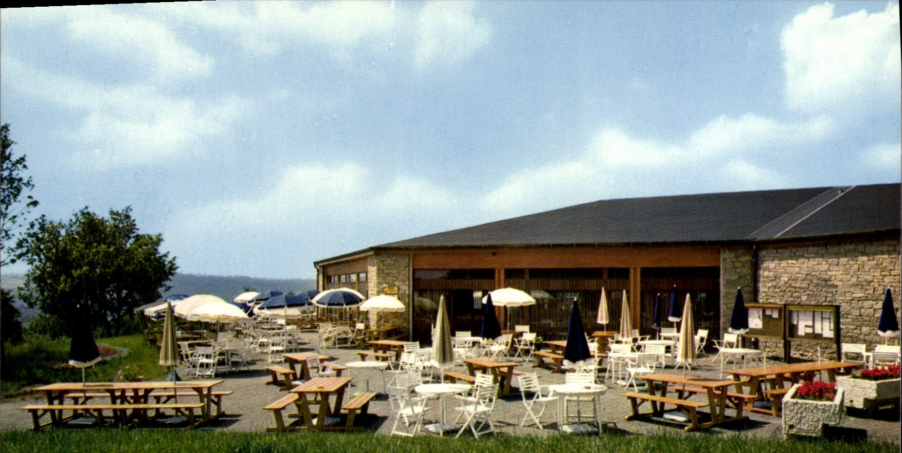 CPA Najac Aveyron Prexotel residence de vacances Pollution zero La Terrasse 
