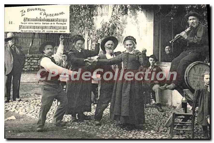 CPA La Bourreio d'Aubergno 