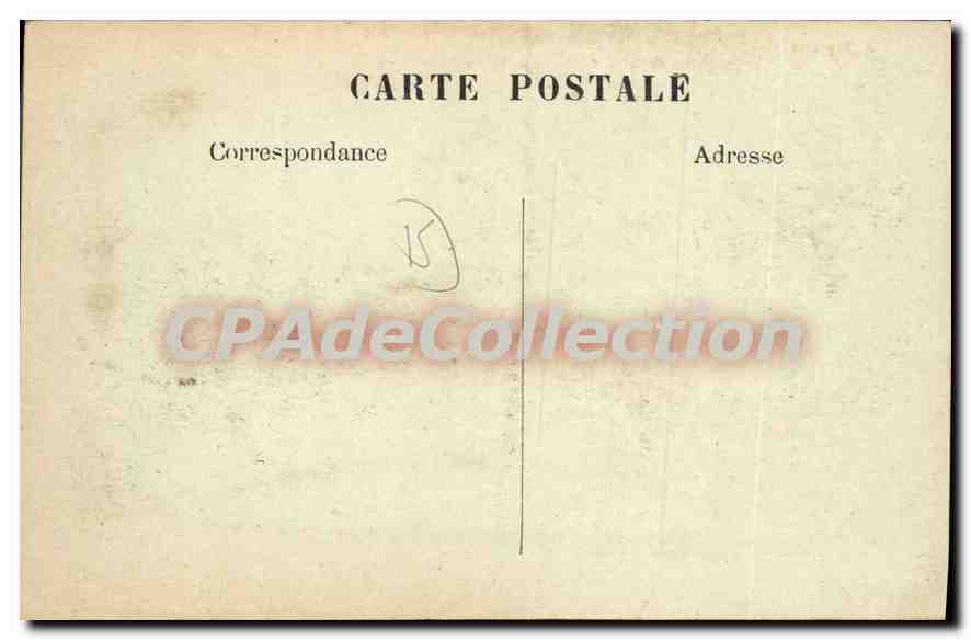 CPA Cantal Apchon et le chateau des Mouleyres  — Back
