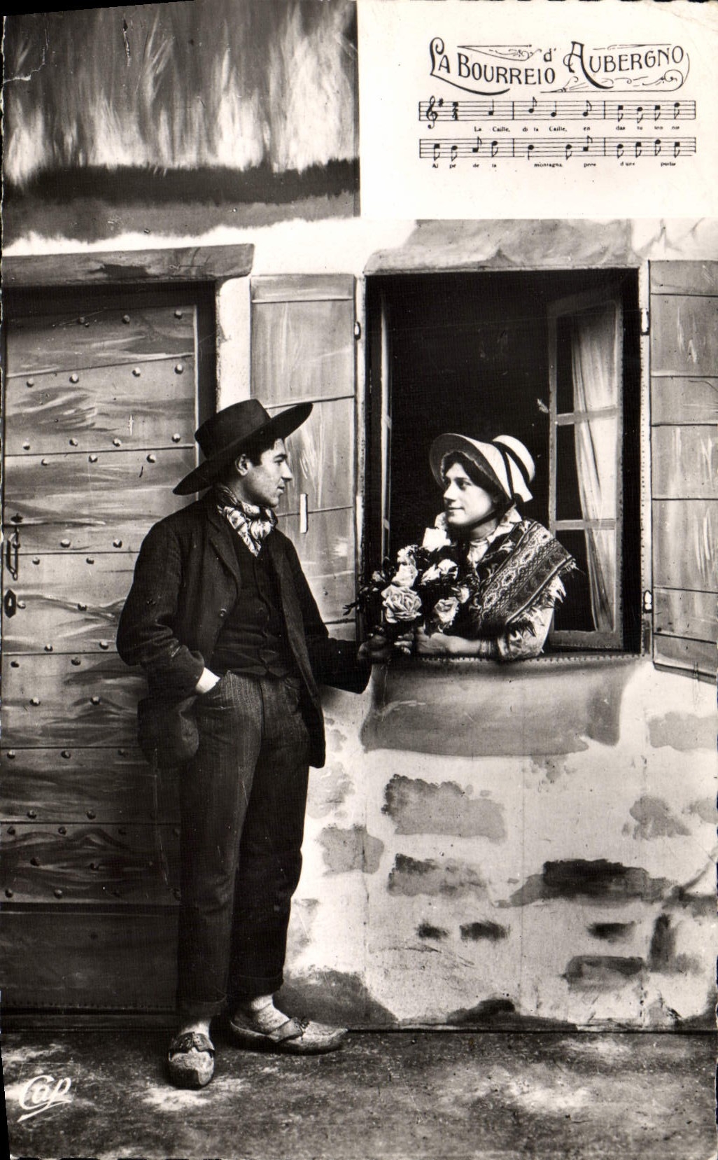 CPA Type d'Auvergne La Fete de la Fiancee 