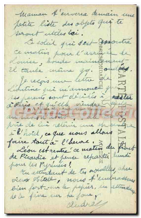 CPA L'Auvergne Pittoresque Vic sur Cere Cantal La Passerelle et le Communal  — Back