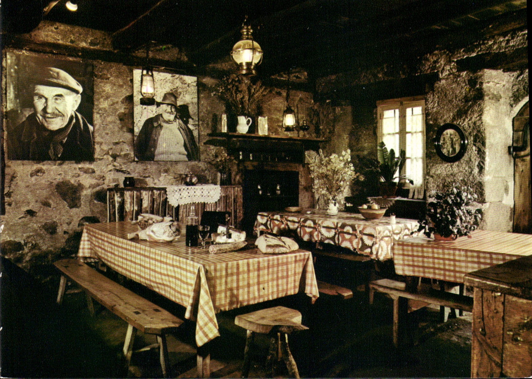 CPA Auberge Paysanne de Loubaresse 