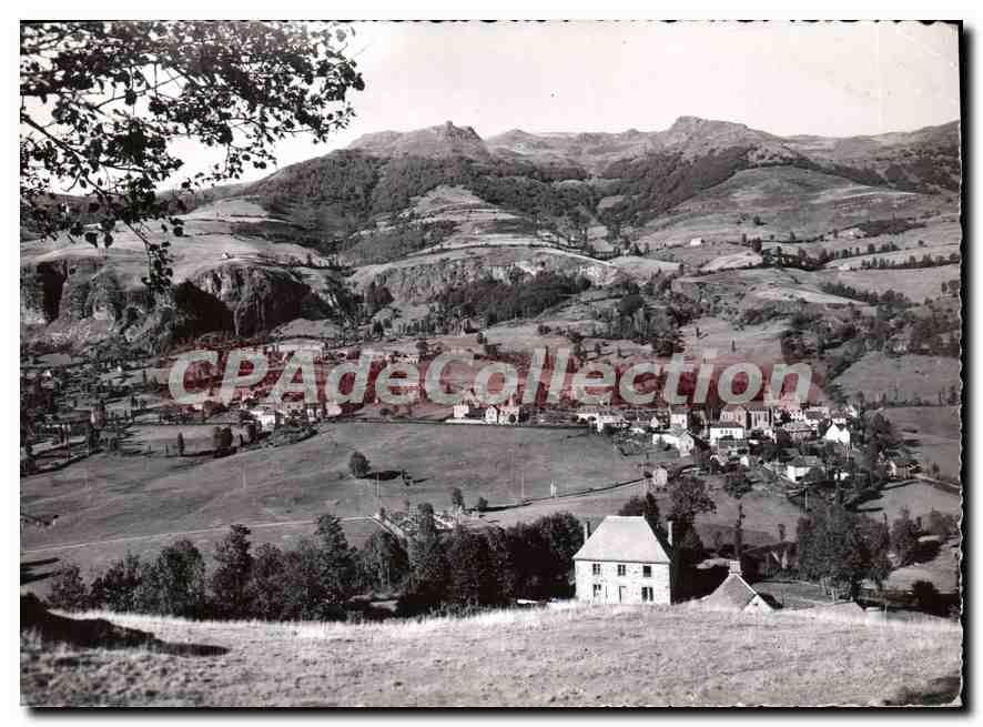 CPA L'Auvergne Le Falgoux Vue generale 