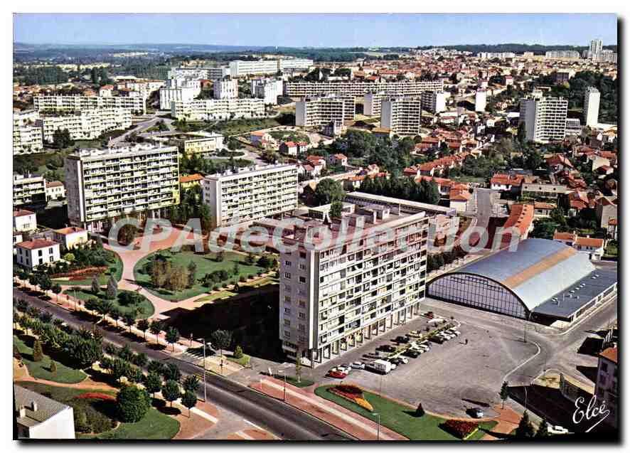 Angoulême — Vue Générale sur Bel-Air la Grand-Font — Él. Chataigneau, Bordeaux