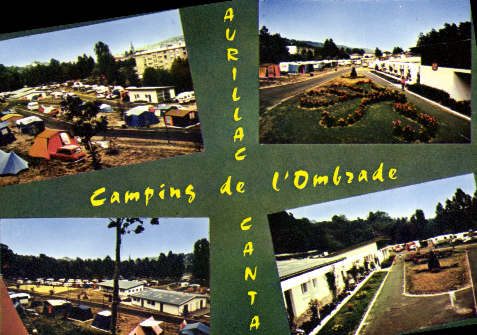 CPA Aurillac Cantal Le Camping de l'Ombrade 