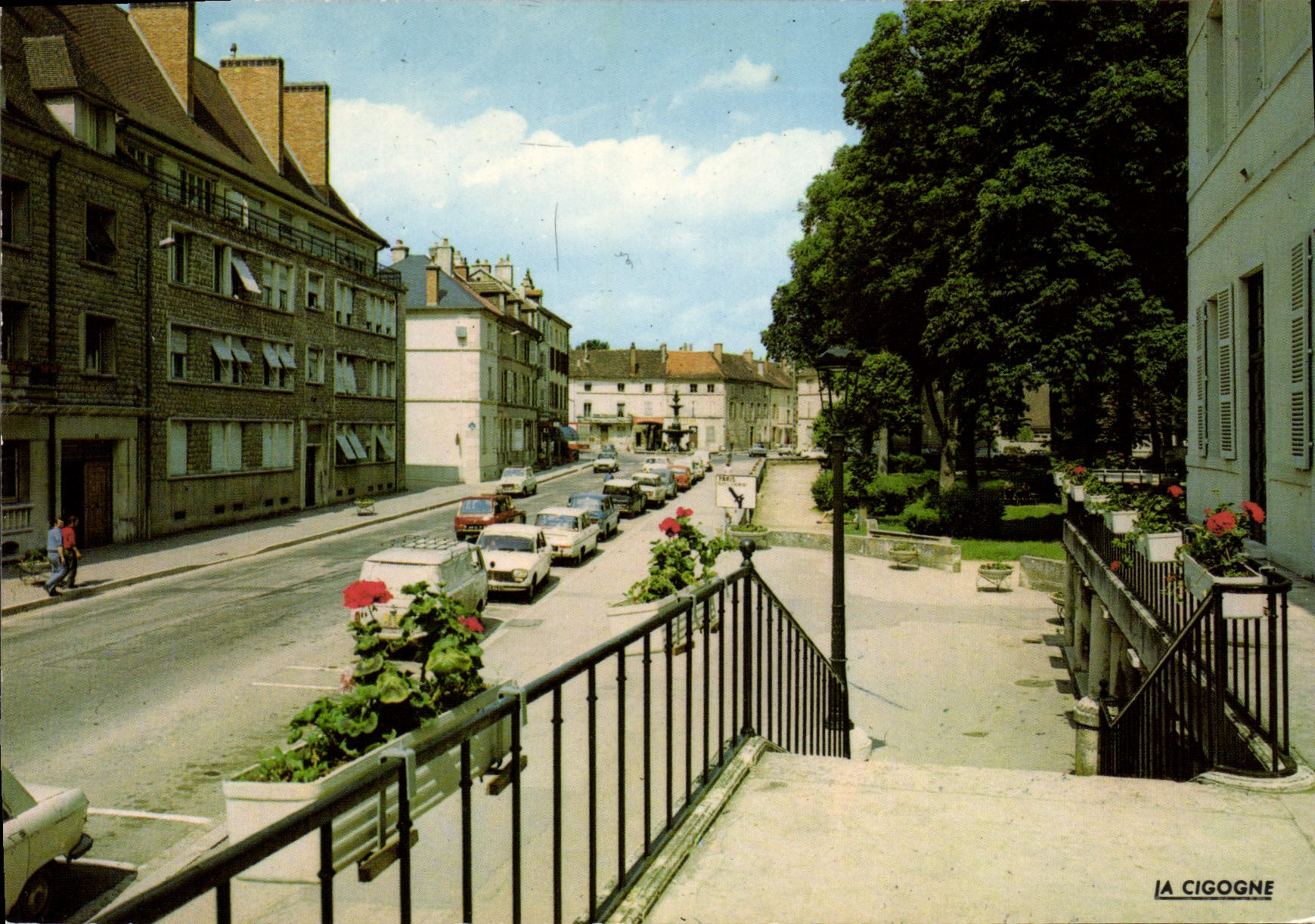 Chatillon-sur-Seine — Rue Président Carnot — Éditions LA CIGOGNE