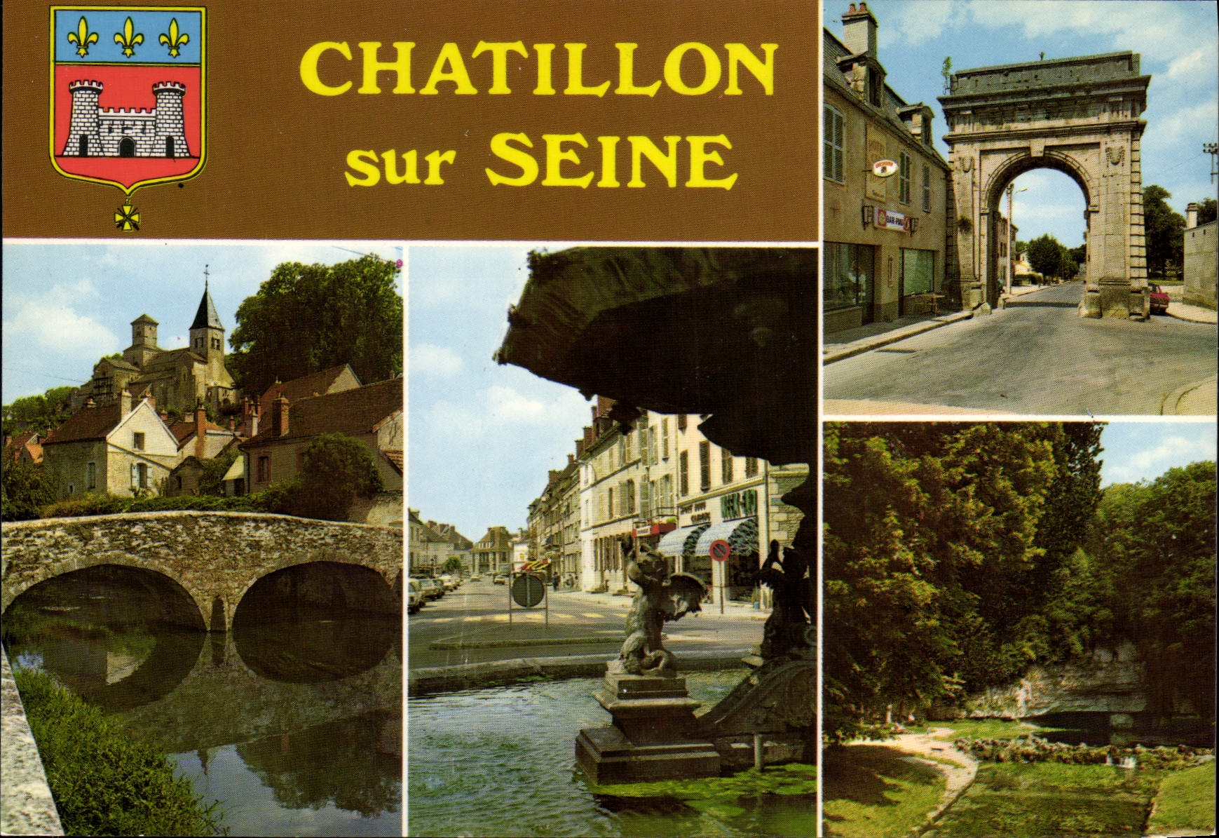 Chatillon-sur-Seine — vue panoramique — S.A.D. Lyon