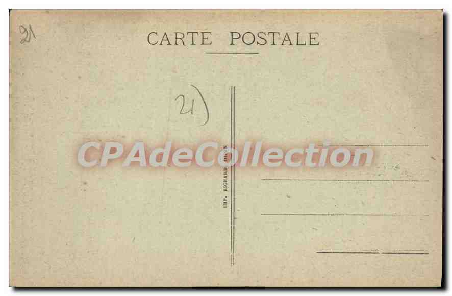 CPA DIJON place Bossuet MULOT PETITJEAN pain d'épices — Rückseite