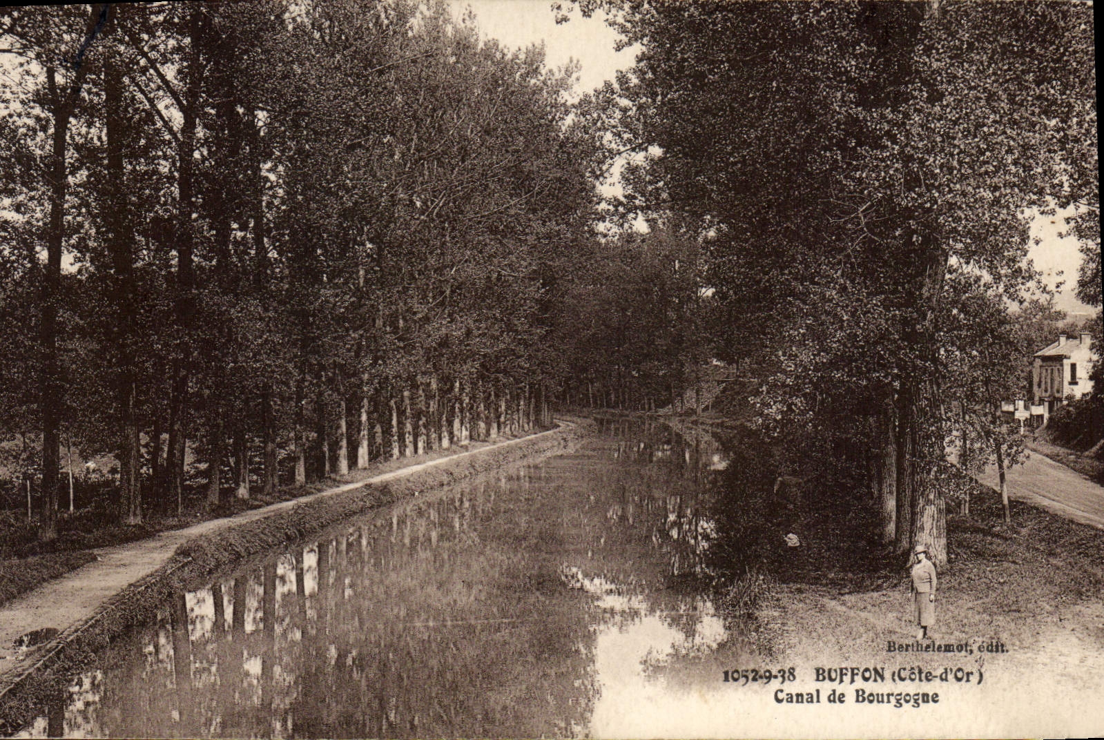 Canal de Bourgogne — Buffon (Côte-d'Or) — Berthelemot, édit. n° 1052-9-38