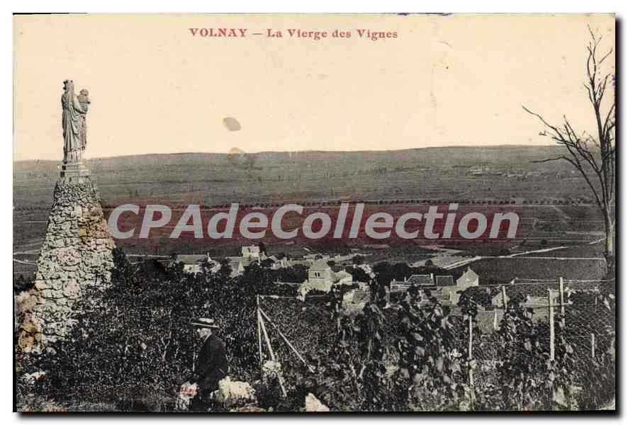 CPA VOLNAY Vierge des Vignes