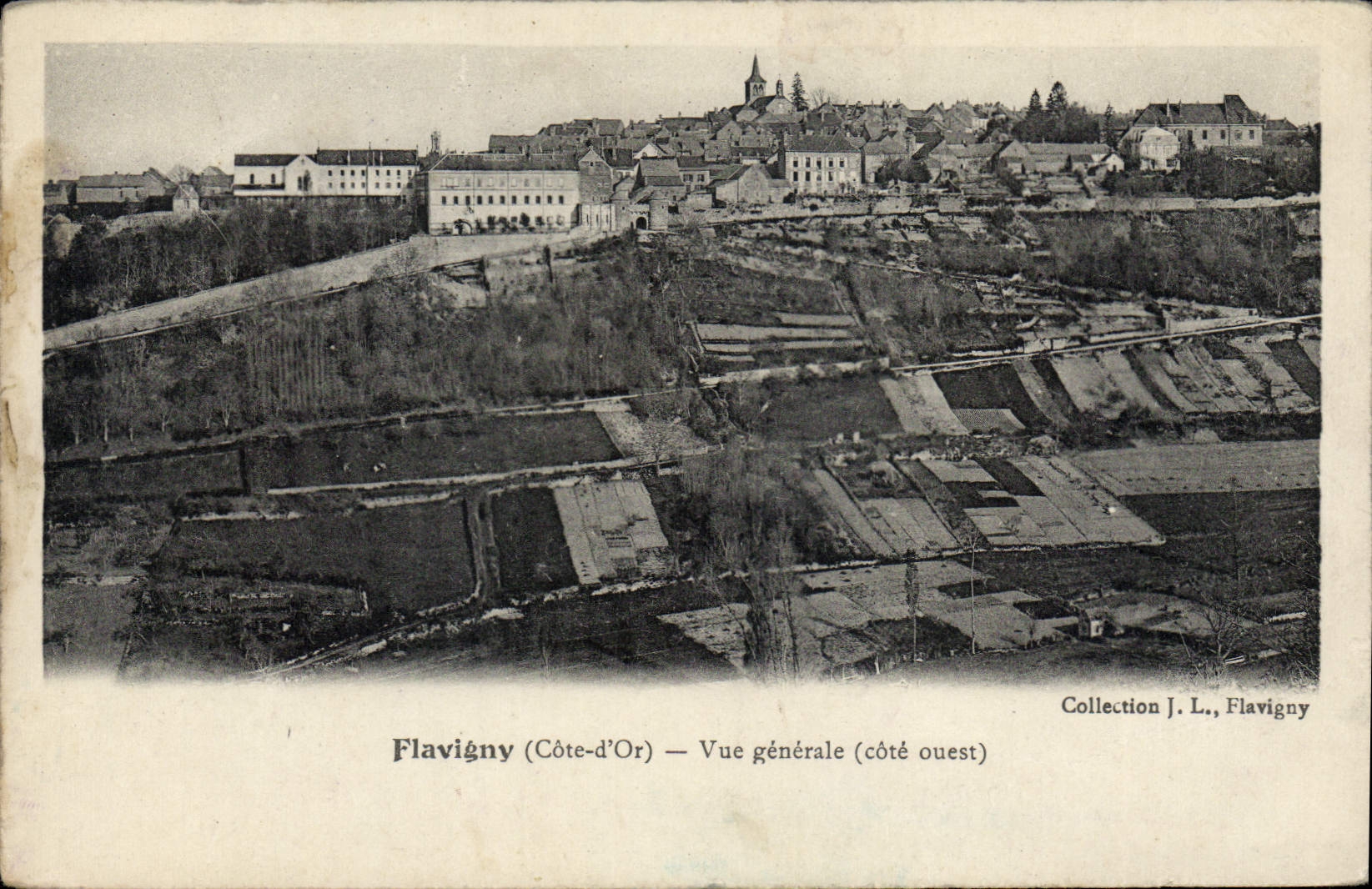 CPA FLAVIGNY vue générale