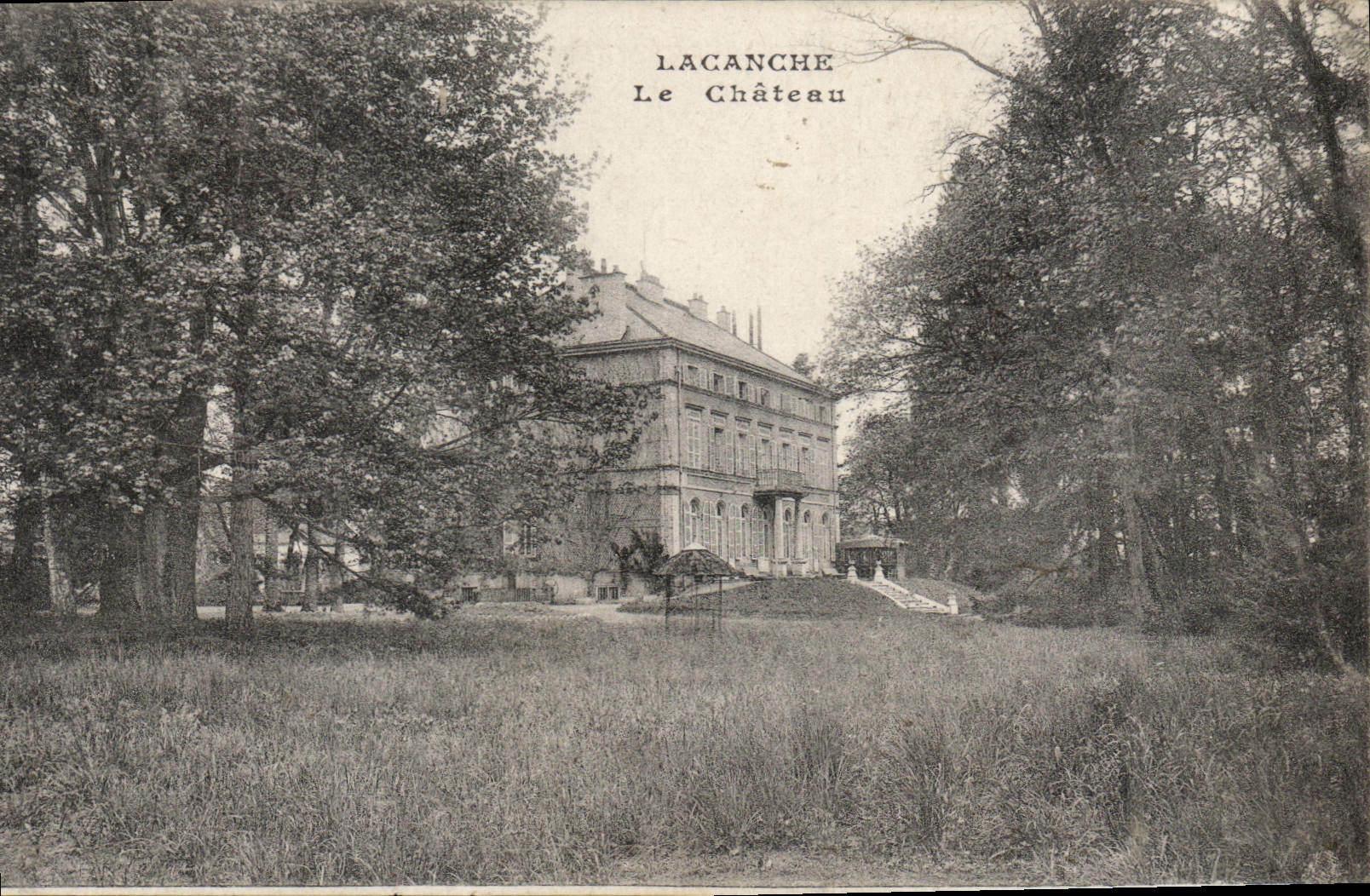 CPA LACANCHE château