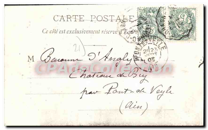 Fontaine Saint-Pierre — Mont Beuvray — 2ème Série, n°8, éditée par St Léger-Sous-Beuvray — Reverso