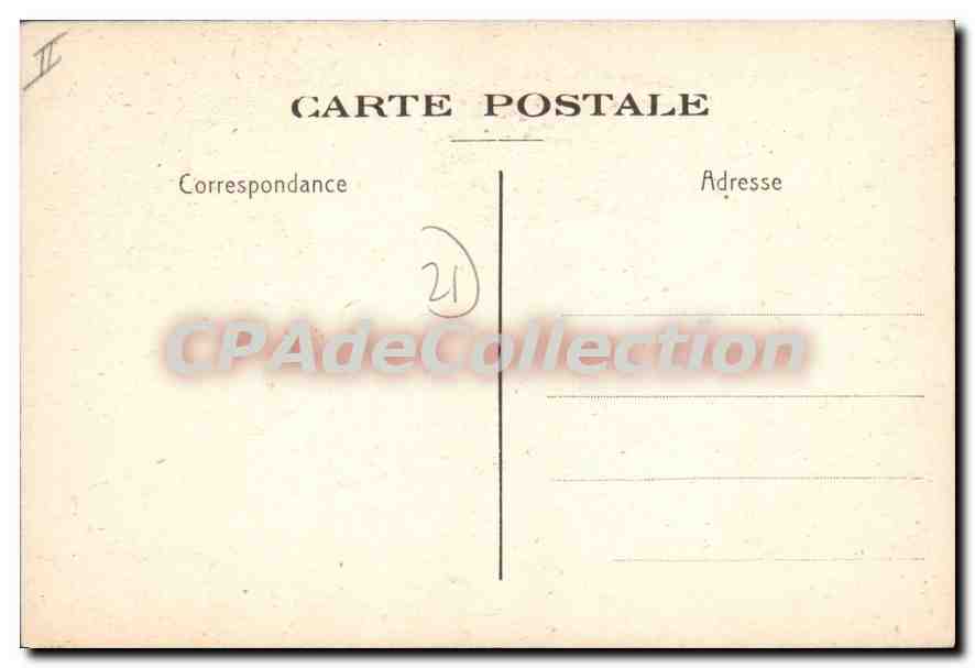 CPA NUITS-SAINT-GEORGES négociant Challand vigne — Rückseite