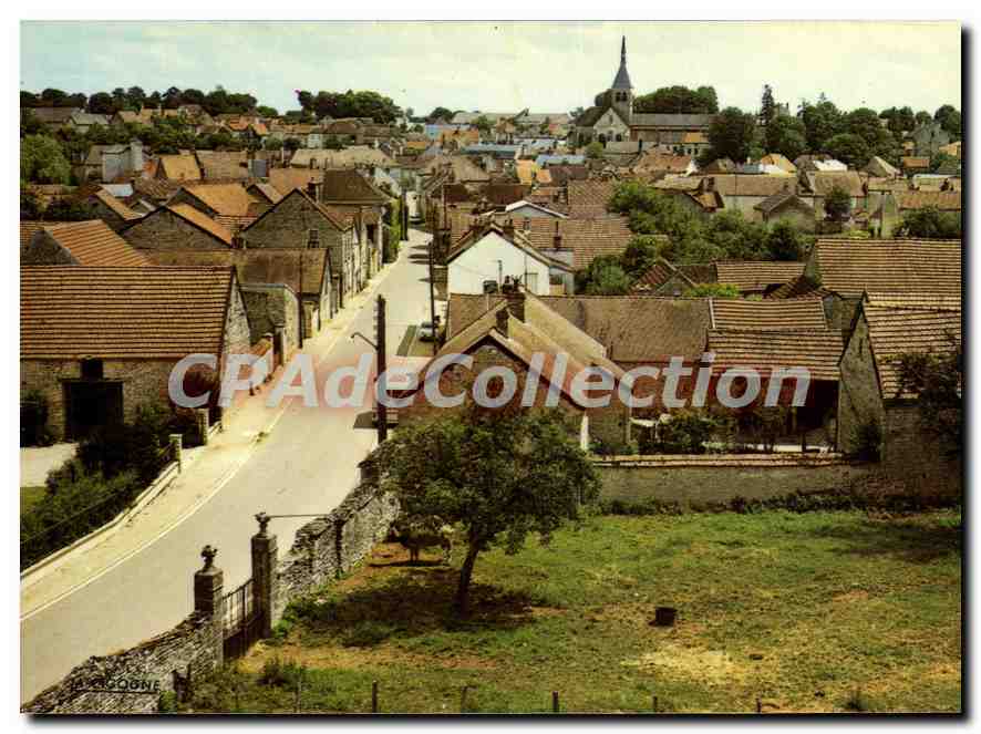 CPSM LAIGNES vue générale