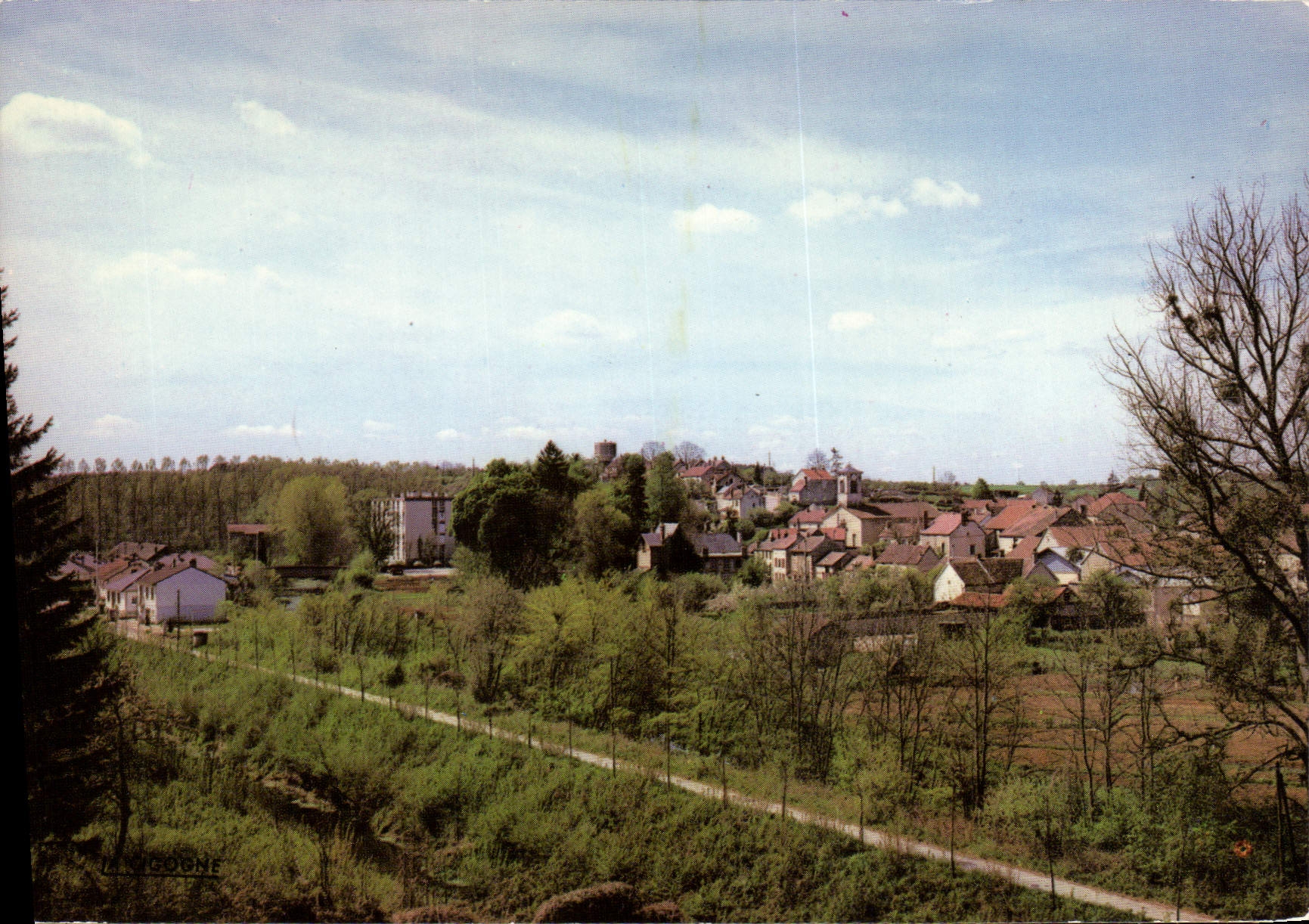 Colombe-sur-Seine — Vue générale — Editions 'LA CIGOGNE' n°21.545.07
