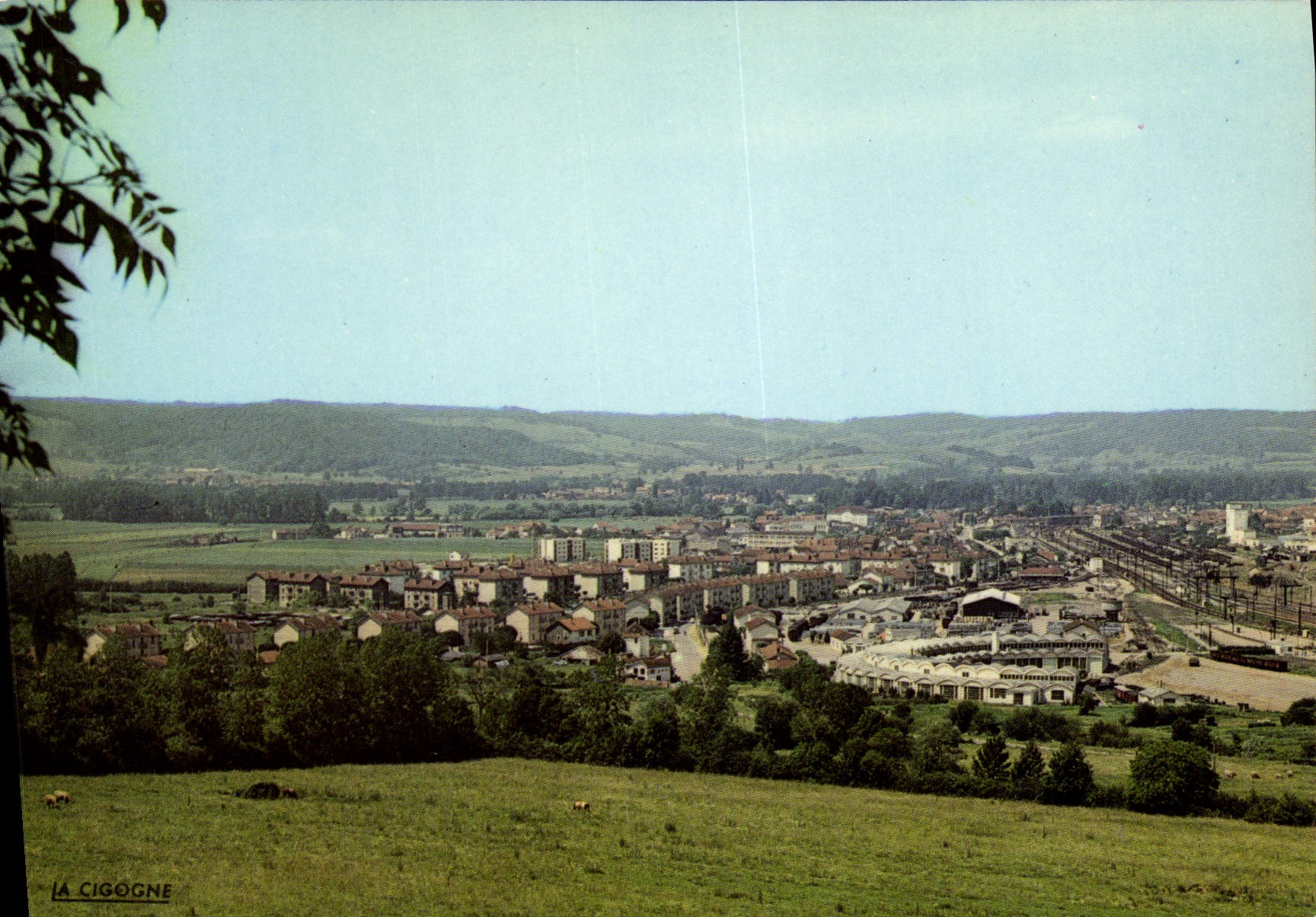 CPSM LES LAUMES vue générale