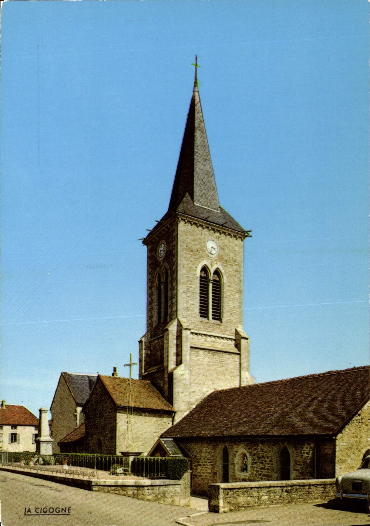 SOMBERNON (Côte-d'Or) — L'Église — Éditions 'LA CIGOGNE' - Anverso