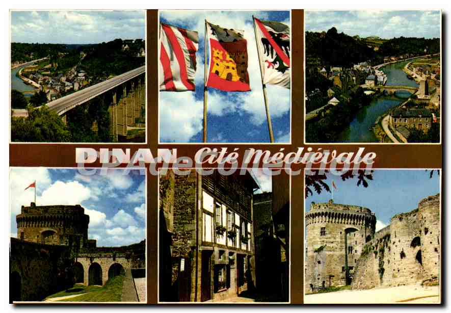 Dinan — Cité Médiévale — Éditions de La Cigogne - Recto