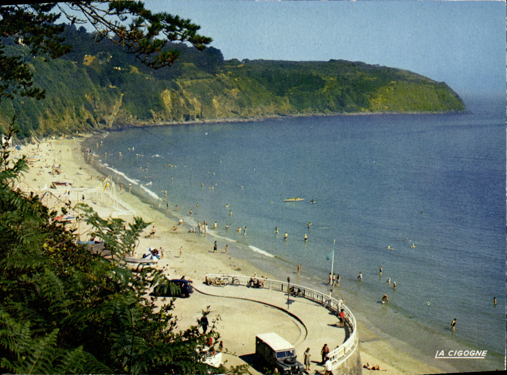 CPSM ETABLES-sur-MER plage des Gobelins