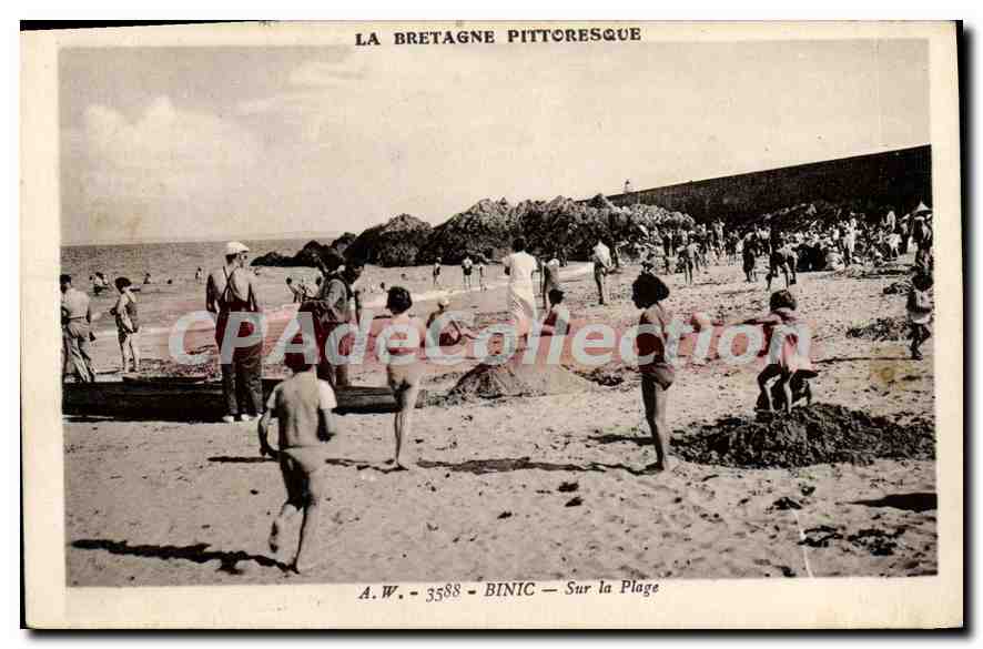 Binic — Sur la Plage — A.W. - 3588