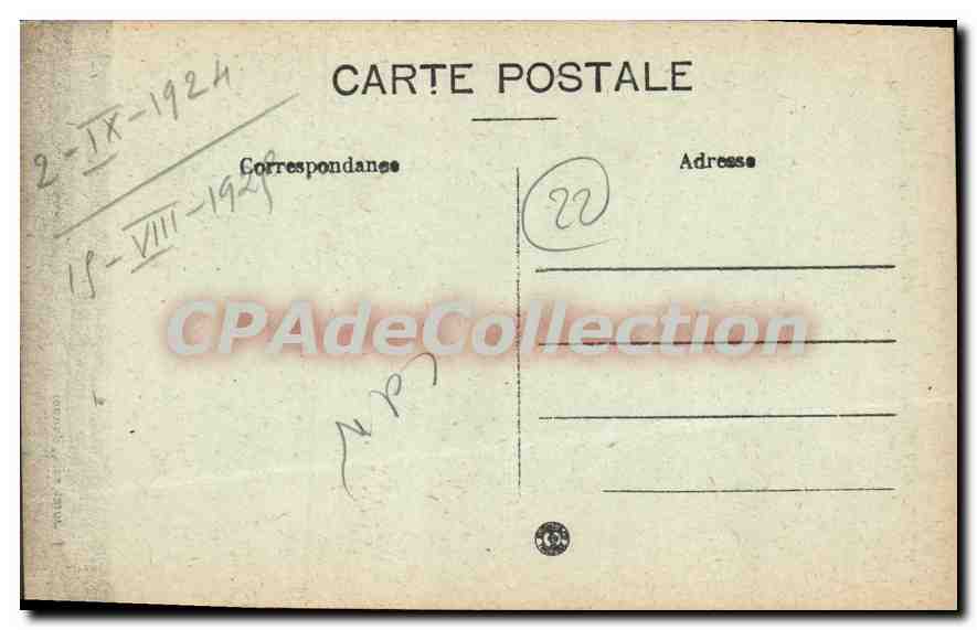 Ploubezre (C.-du-N.) — Le Calvaire du Cimetière — J. Sorel, édit., Rennes — Verso