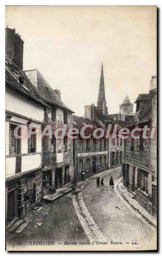 Tréguier — Maison natale d'Ernest Renan — LL. n°36