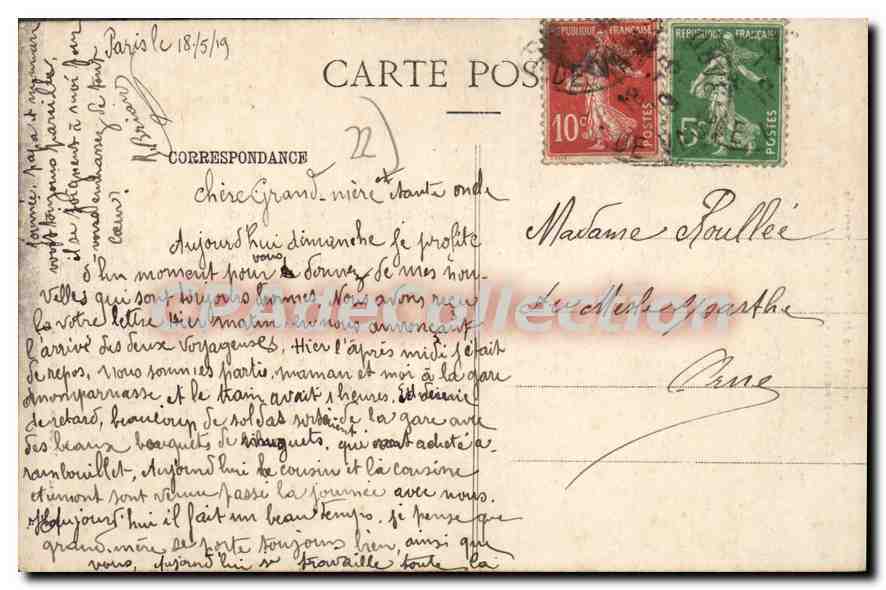 Le Point extrême de la Côte d'Émeraude — La Fauconnière au Cap-Fréhel — G. F. — n° 3602 — Reverso