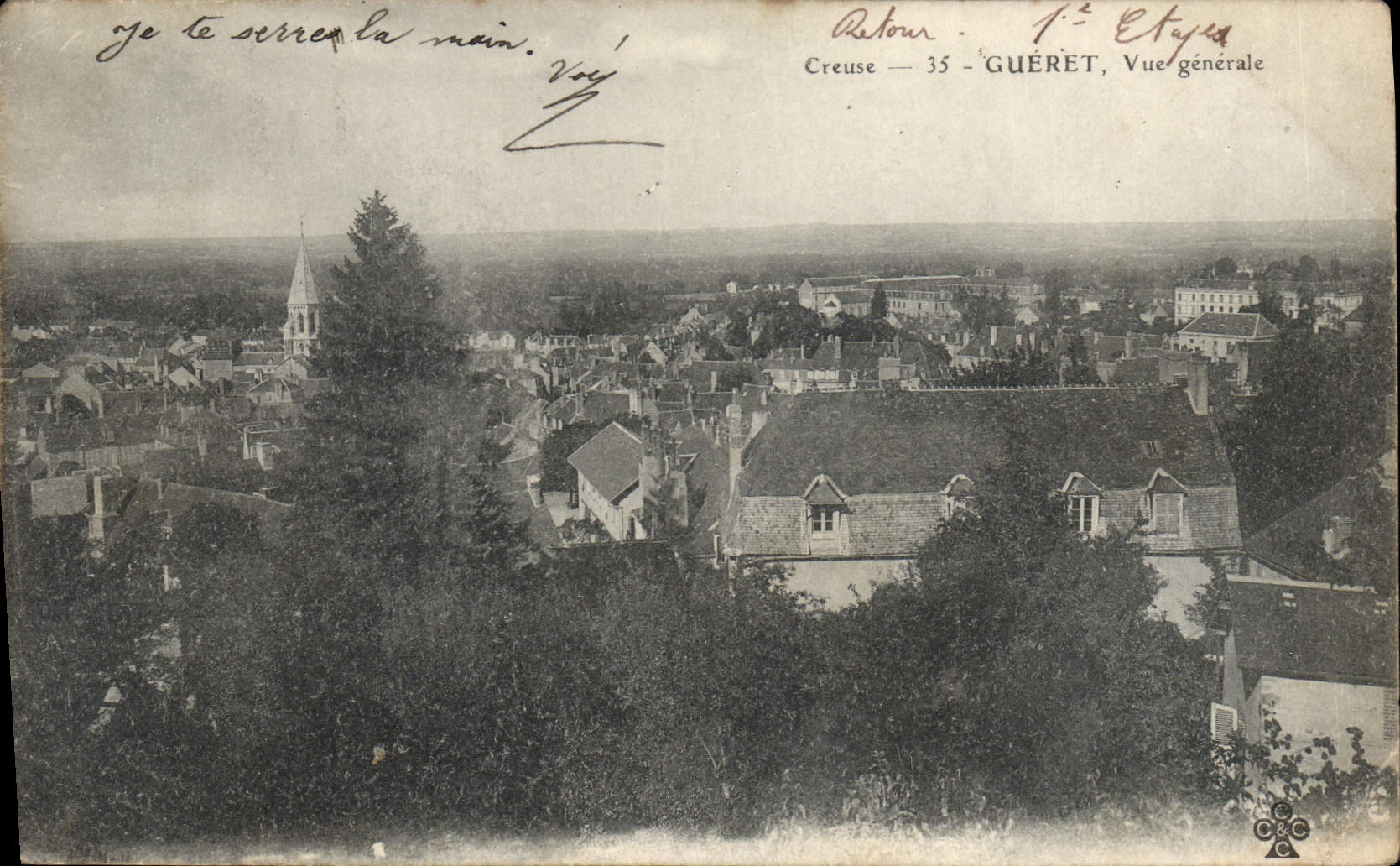 Guéret — Vue générale — Atour, 1er Étage