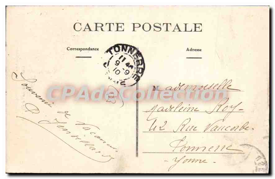 Au Pays Marchois — couple en costume traditionnel — Baurend & Terrasson n°23 — Reverso