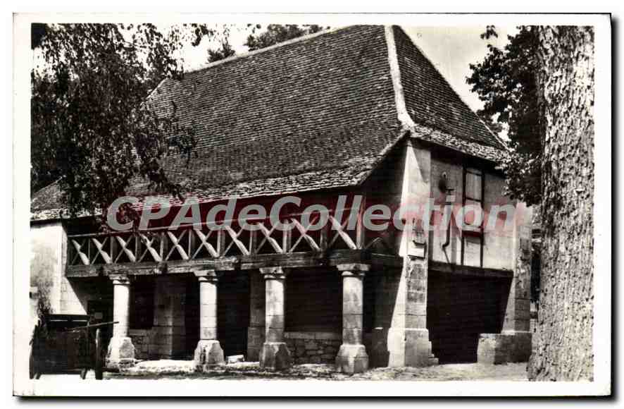CPA DOMME la Halle