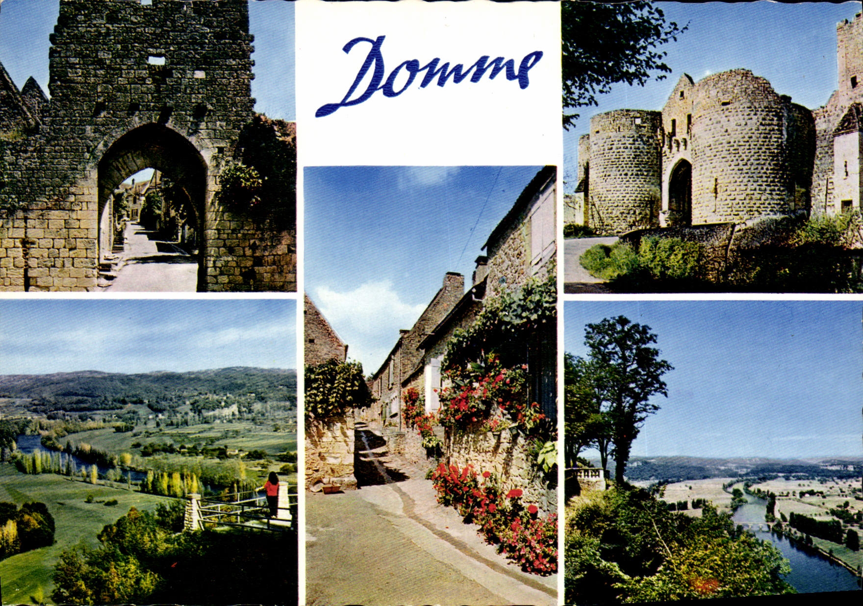 CPSM DOMME porte Delbos la Barre