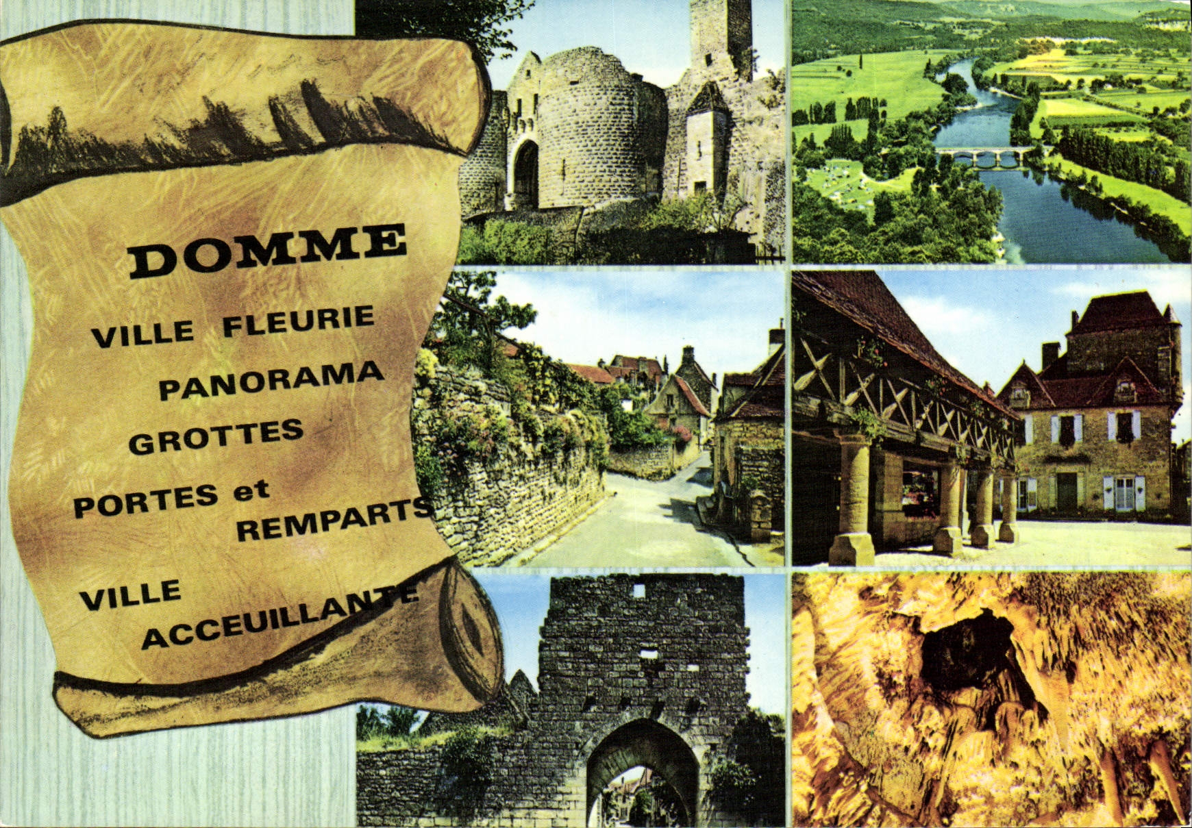 CPSM DOMME ancienne bastide
