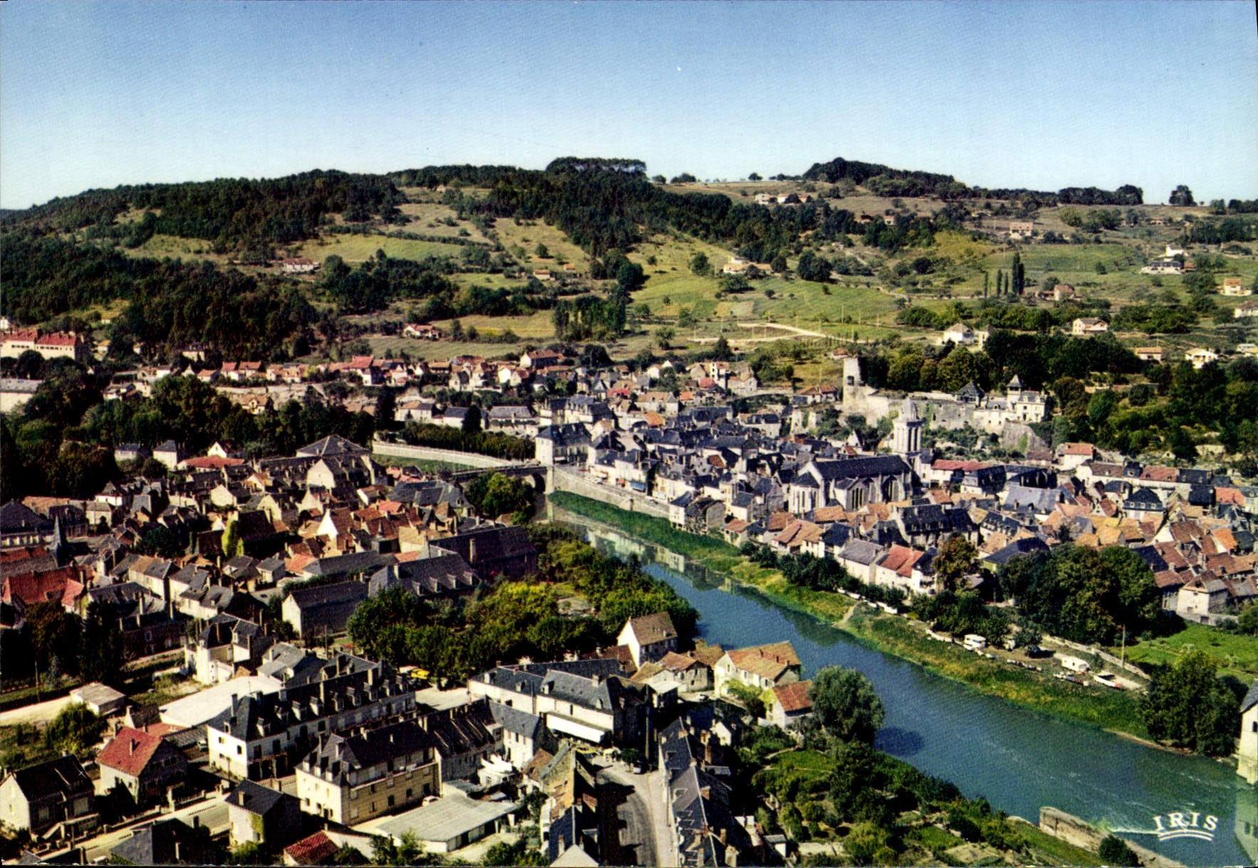 CPSM MONTIGNAC-sur-VEZERE vue générale