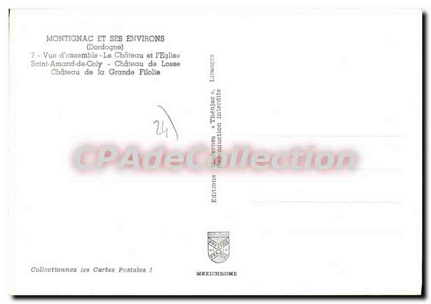 Montignac — Overview — Editions Diplôme — Back