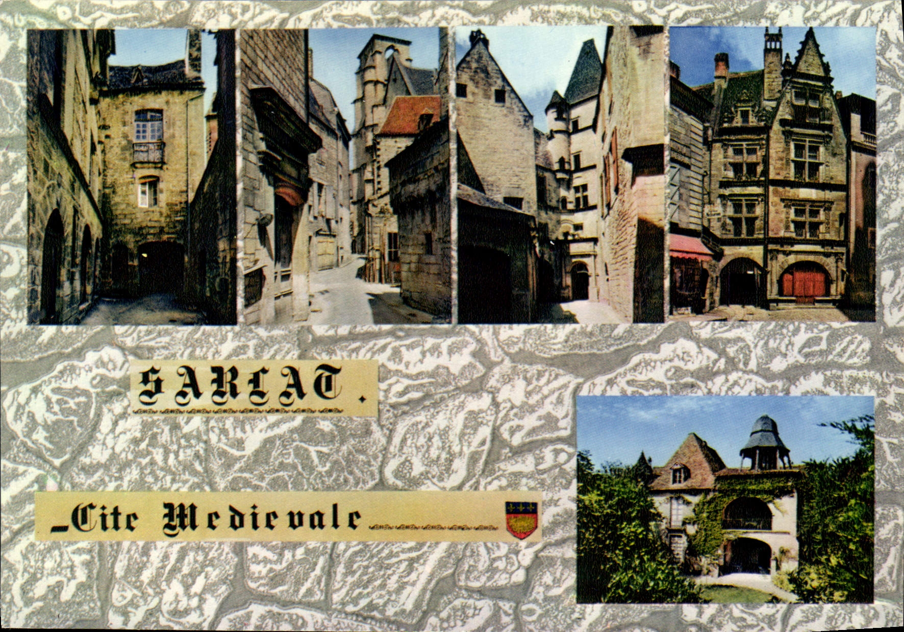 Sarlat - Mittelalterliche Stadt — Éditions Théolise à Limoges